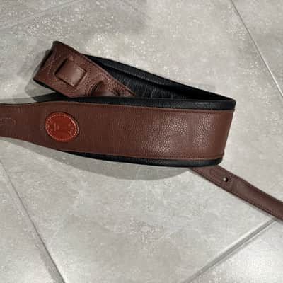 Levy's MSS2-BRN Garment Leather 3" Guitar Strap 2010s - Brown image 4