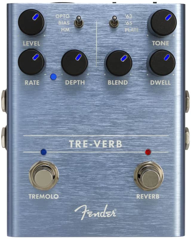 Fender Tre-Verb Digital Reverb/Tremolo Pedal image 1