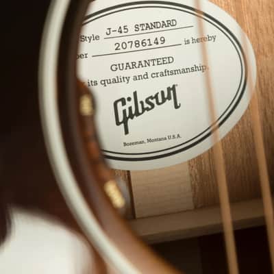 Gibson J-45 Standard | Vintage Sunburst image 8