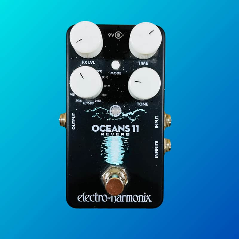 Electro-Harmonix Oceans 11 Reverb 2018 - Present Black