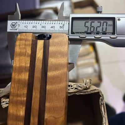 Headless Roasted Flame Maple Guitar Neck, Rosewood Fingerboard 24 Frets image 8
