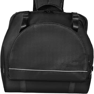 Accordion Bag, Padded 48/60/72 Bass Piano Gig Bag Backpack with Shoulder Straps, Accessories Bag, Accordion Case Instrument Carrying Bag, Black image 1