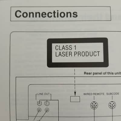 Operating Instructions for Technics SL-P1200 Compact Disc Player 1986 image 3