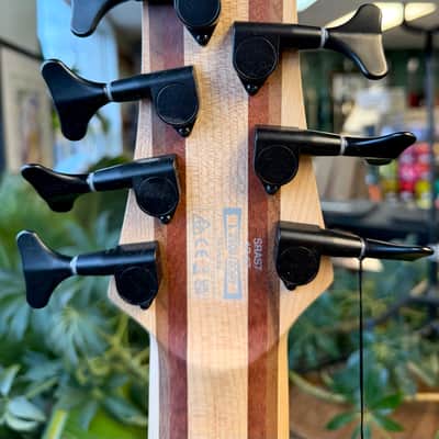 Ibanez SRAS7-CBS Bass Workshop Hybrid Fretless Soundgear 2023 - Present - Cosmic Blue Starburst image 12