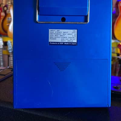 ESP Pocket Studio Rockman Style -The Sound of Def Leppard’s Hysteria 1980s - Blue image 2