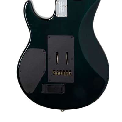 Ernie Ball Music Man Luke 4 HH Gator Burst Flame with Mono Case image 8