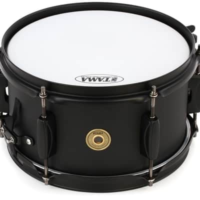 Tama BST1055MBK Metalworks 5.5 x 10-inch Steel Snare Drum - Matte Black image 1