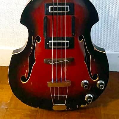 Kremona Violin bass "Paul McCartney" 4 strings shortscale 1967 image 5