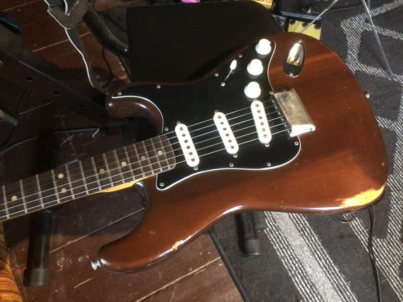 Fender Stratocaster 1974 Walnut mocha image 1