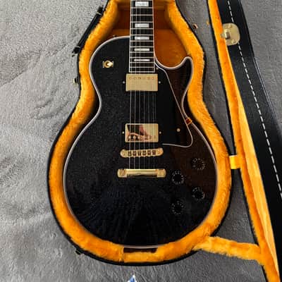 Gibson Custom Shop Les Paul Custom - Black Sparkle image 1