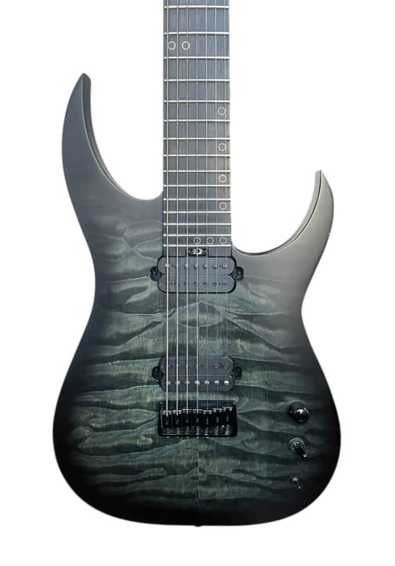 Schecter Keith Merrow KM-7 MK-III Standard Trans Black Burst with Hardshell Case image 1