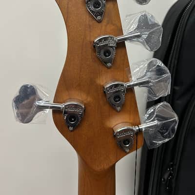 Sadowsky MetroExpress 21 Fret Vintage M/J Bass 5 String Morado Fretboard - Ocean Blue Metallic image 5