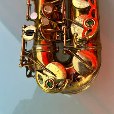 Selmer SBA altosax 1953/54 - Original gold laquer image 13