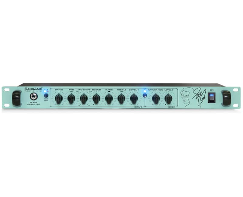 Tech 21 SansAmp Geddy Lee Signature Rackmount Bass Pre-Amp image 1