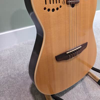 Godin Multiac Nylon Duet Early 2000's - Natural Semi Gloss image 9