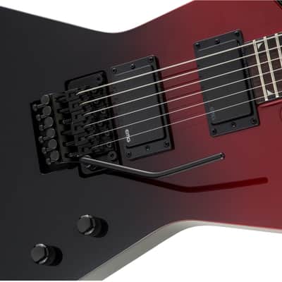 Jackson Pro Series Signature Phil Demmel Demmelition Fury PD Electric Guitar. Laurel FB, Red Tide Fade image 22
