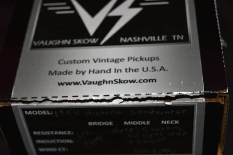 Vaughn Skow Historic 1954 Strat Pick ups S/N S190V image 1