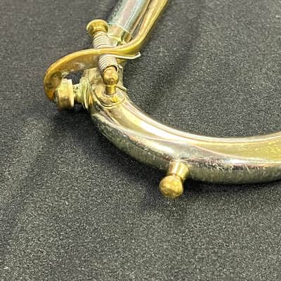 VINTAGE 1960s King 2B Liberty Straight Tenor Trombone image 15