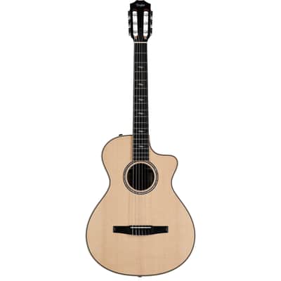 Taylor 812ce-N Grand Concert Classical Acoustic-Electric Guitar, with Case image 4