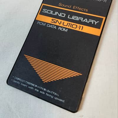 Roland SN-U110-11 Sound Effects PCM Data Card for U-110, U-220 MIJ