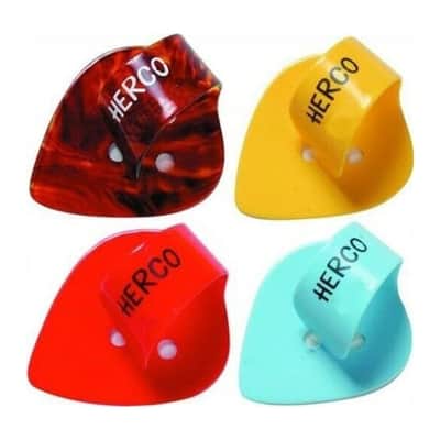 Herco Thumbpicks Flat Medium 24 Picks image 2