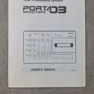 NEW 3D PRINTED Tascam Portastudio 424 464 488 mk1 mk2 Cassette