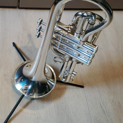 Bach Cornet 184 As new - Silver Bild 3