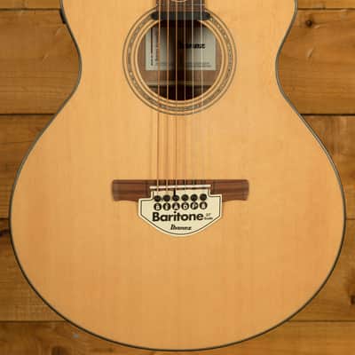 Ibanez AE275BT AE Series Baritone Electro-Acoustic - Pau Ferro - Natural Low Gloss image 1