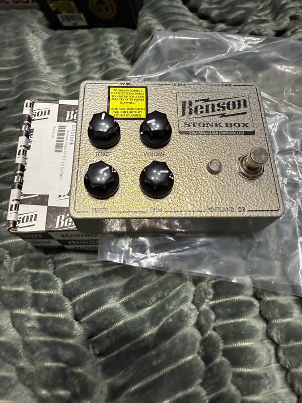 Benson Amps Stonk Box 2023 - Present - Silver image 1