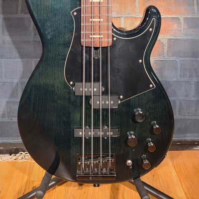 Yamaha BB734A-TMBL 4-String Active Electronics Translucent Black image 4