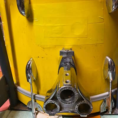 RARE! Gretsch Tony Williams Lifetime Yellow Drum Set in TWYL Yellow Lacquer image 22