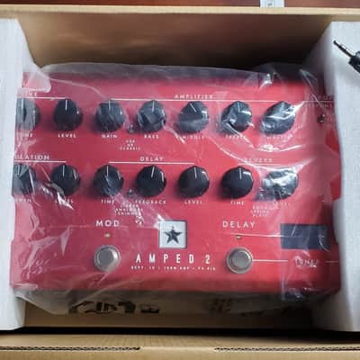 Blackstar AMPED 2 Dept. 10 100-Watt Guitar Amp Pedal 2023 - Present - Red image 1