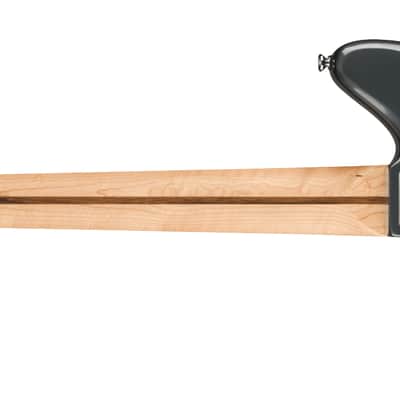 NEW- Fender Squier Affinity Series Jaguar Bass Guitar H, Charcoal Frost Metallic                            < image 2