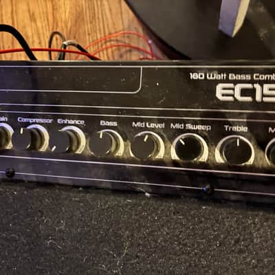 Eden Amplification EC15 1x15" 180w Bass Combo 2010s - Black image 2