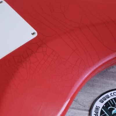 2025 Fender American Ultra Luxe Vintage '60s Stratocaster HSS (Fiesta Red) image 12