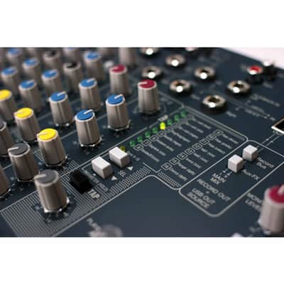 Allen & Heath ZED60-14FX 14 Channel Multipurpose FX Mixer w Effects & Bag image 11