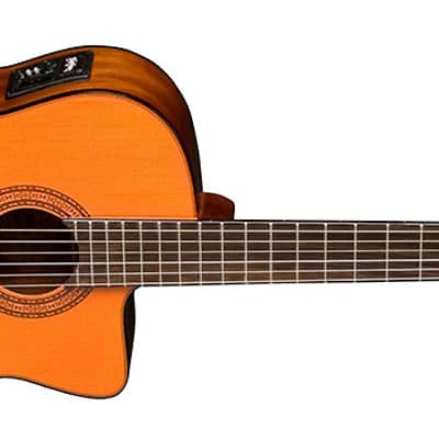 Washburn Classical Series C5CE Classical Acoustic Electric Guitar with Natural Finish image 3