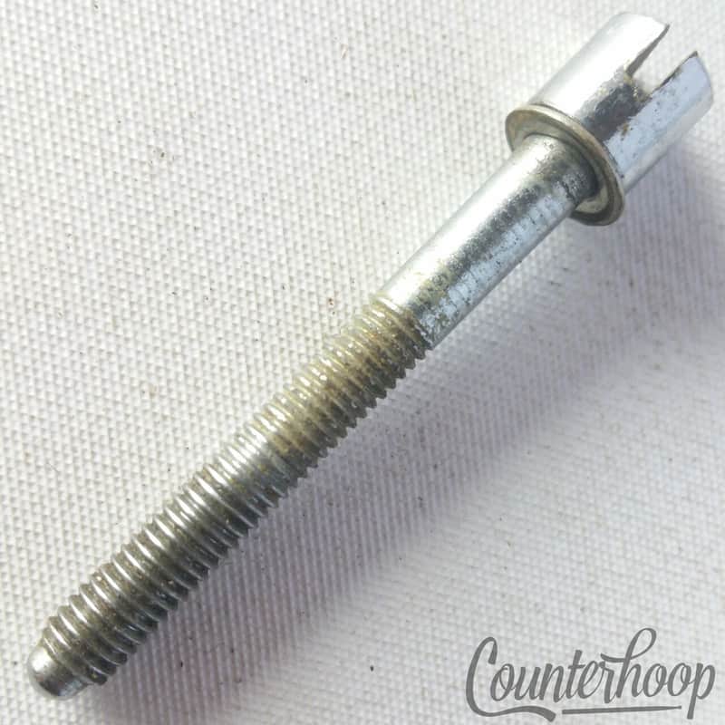 Trixon 1 5/8"Slotted Tension T-Rod Snare/Floor Tom Drum Germany Vintage 60s image 1