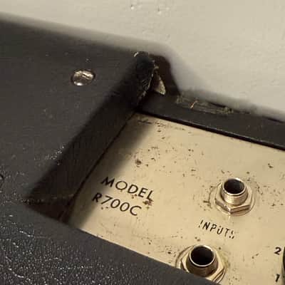 1965–67 Lectrolab R700C Vintage Tube Combo Amp Chicago-Built Rarity EL84 / Point-to-Point image 8