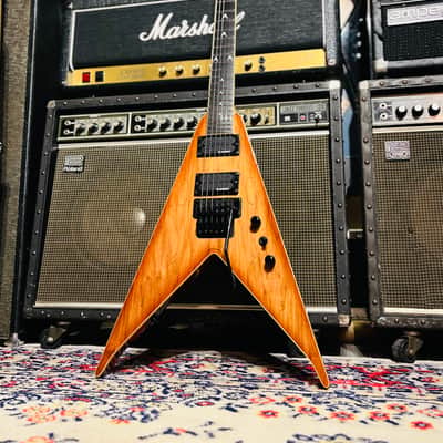 2004 B.C. Rich Exotic Pro JR V - Spalted Maple w/ SKB Flight Case image 1