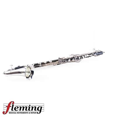 Backun Q Series Professional Bass Clarinet to Low C - Grenadilla / Silver Plate Bild 4