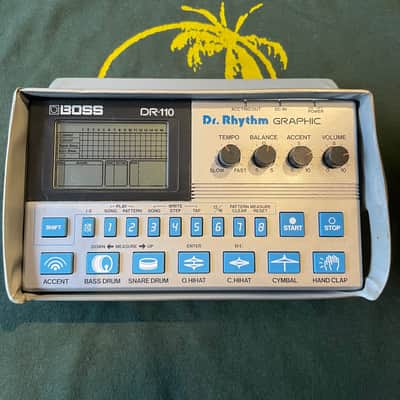 Boss DR-110 Dr. Rhythm 1980s - Silver
