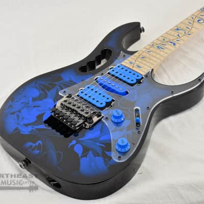 Ibanez Premium JEM77P Steve Vai Signature - Blue Floral Pattern image 8