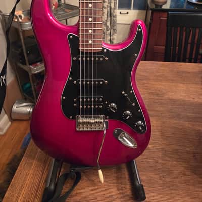 Fender  Stratocaster Mexican limited edition Red HSS image 1
