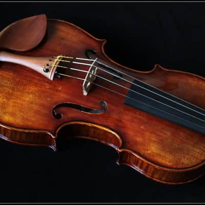 Violine Geige 4/4 Soil Stradivarius kopie vom Geigenbauer Guan Hongwen 1070 Bild 9