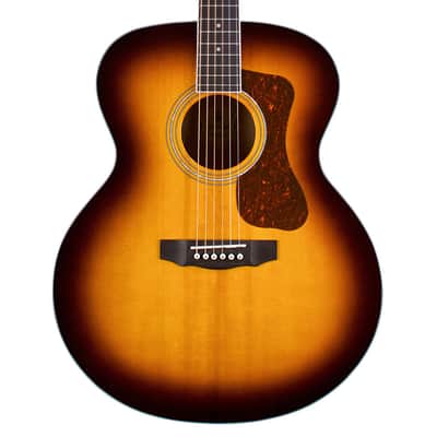 Guild F-250E Jumbo Acoustic/Electric Guitar - Antique Burst - Open Box image 1