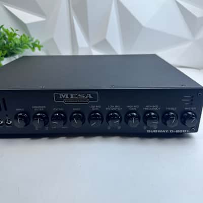 Mesa Boogie Subway D-800+ Lightweight 800-Watt Class D Bass Amplifier Head D8P image 2