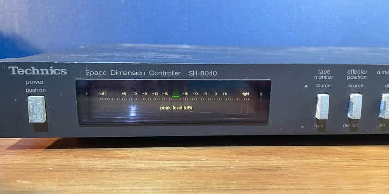 Technics SH-8040 Space Dimension Controller Vintage BBD Echo Unit
