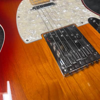 Fender American Deluxe Telecaster Aged Cherry Sunburst Electric Guitar - Used Very Good image 3