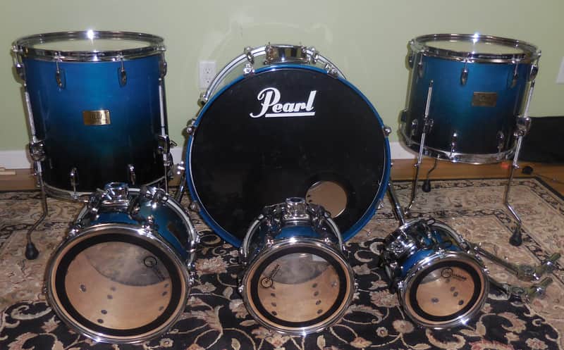 Pearl Session Custom All Maple Shell Pack Drum Kit 6 pc, 8-10-12-14-16-22 image 1